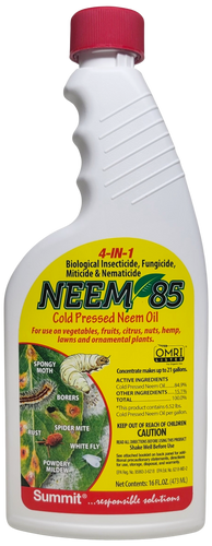 Summit® NEEM 85™ Cold-Pressed Neem Oil