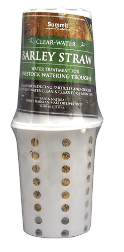 Clear-Water® Barley Straw for Livestock Water Troughs