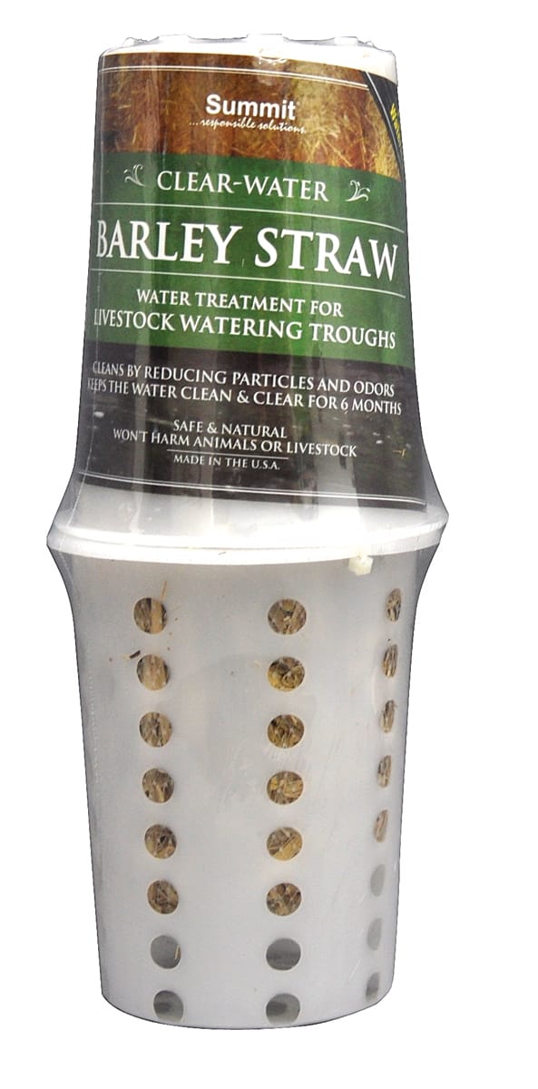 Clear-Water® Barley Straw for Livestock Water Troughs